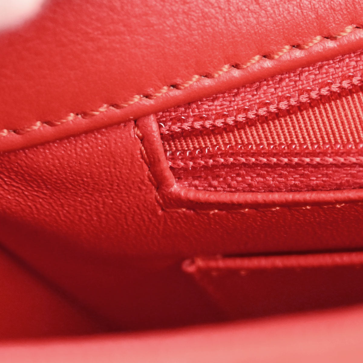 Chanel 2017-2018 Red Lambskin Rock My Shoulder Bag