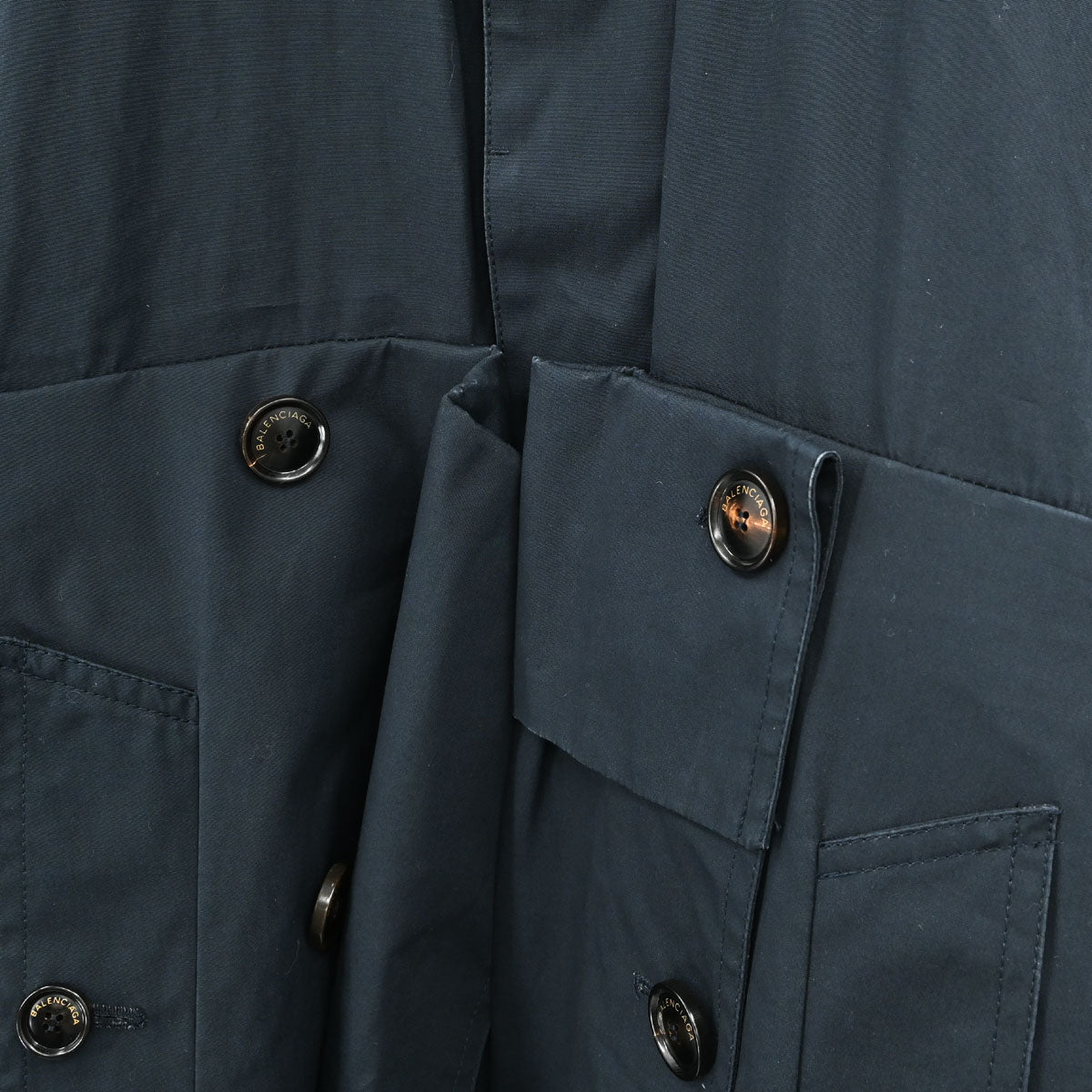Balenciaga 2016 Coat Navy #34