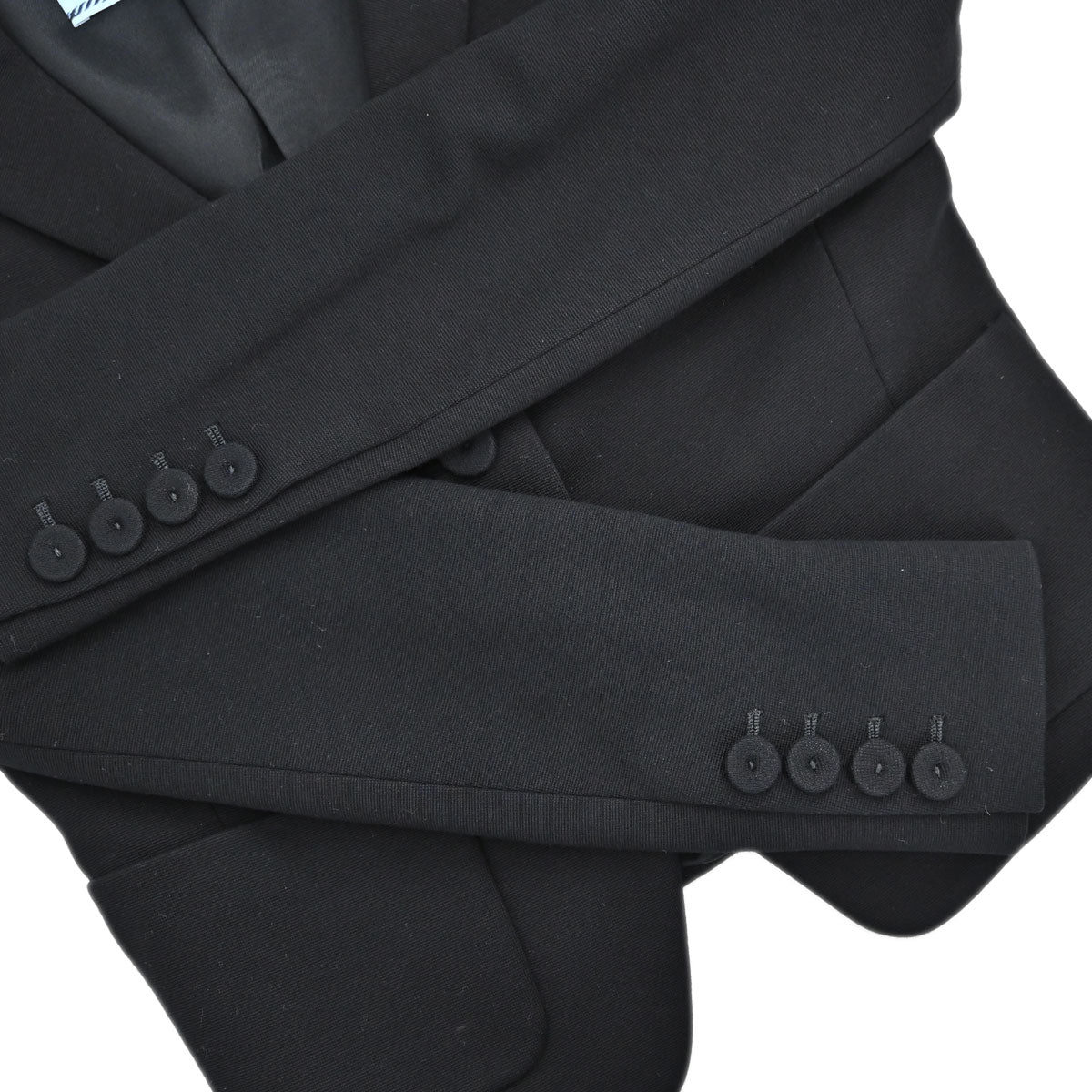 Prada 2011 Setup Suit Jacket Dress Black #38