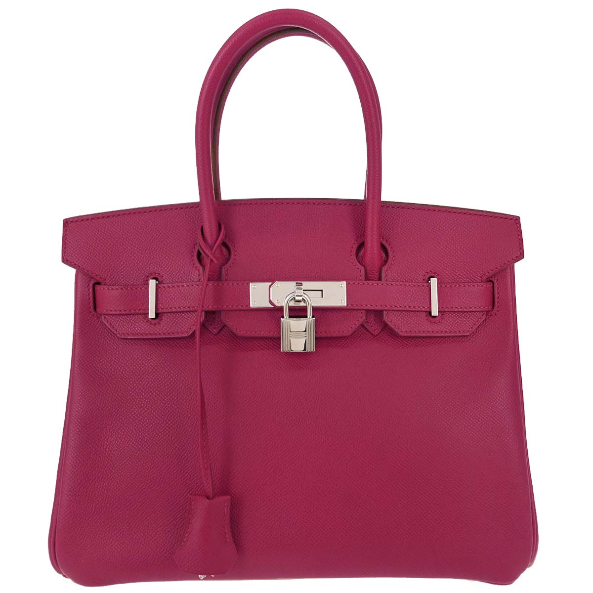 Hermes Ruby Epsom Birkin 30 Handbag
