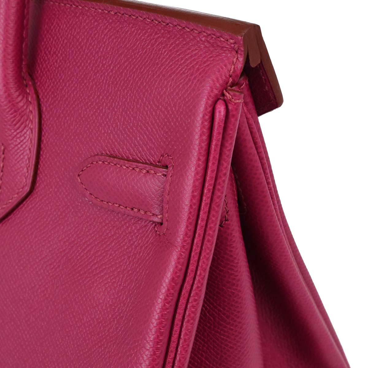 Hermes Ruby Epsom Birkin 30 Handbag