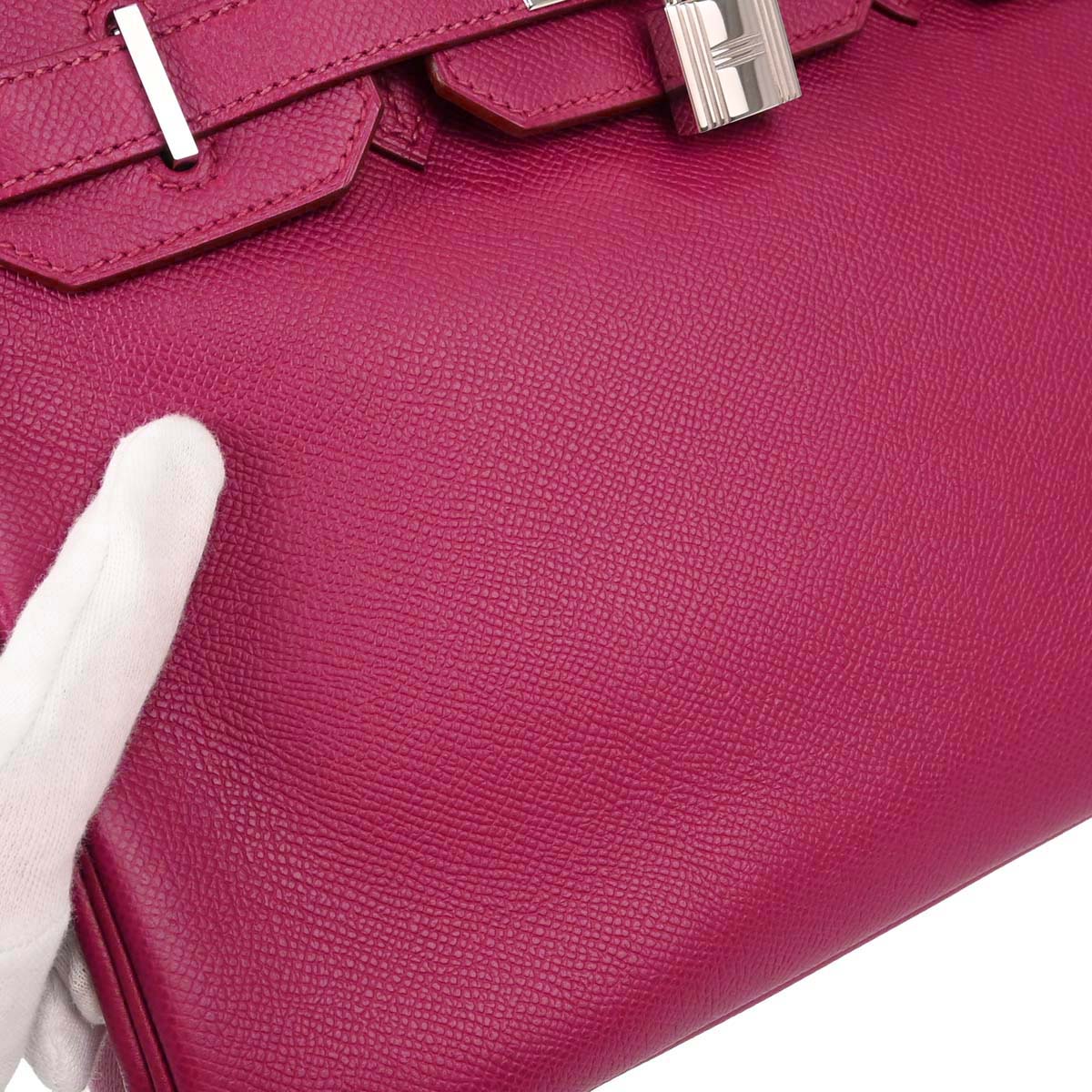 Hermes Ruby Epsom Birkin 30 Handbag