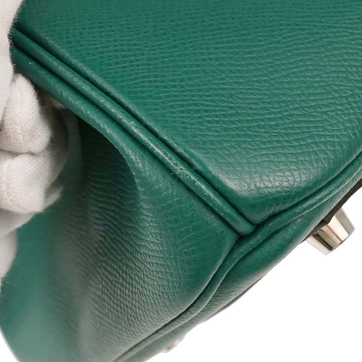 Hermes 2013 Malachite Epsom Birkin 30 Handbag