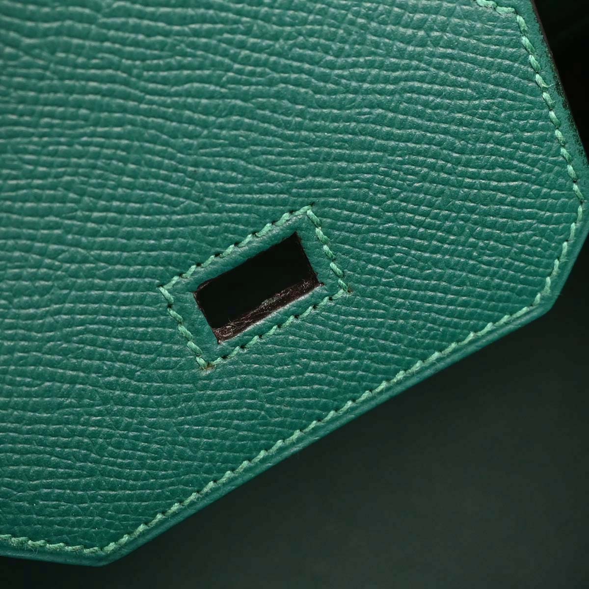 Hermes 2013 Malachite Epsom Birkin 30 Handbag