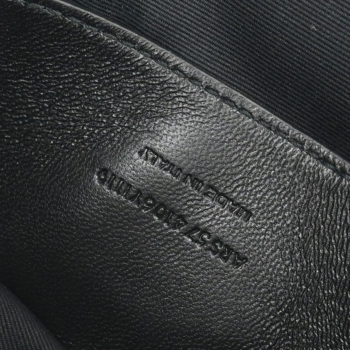 Saint Laurent Black Leather West Hollywood Shoulder Bag