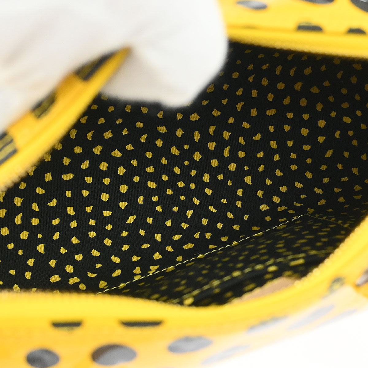 Louis Vuitton Yellow Vernis Dot Infinity Papillon Handbag M91424