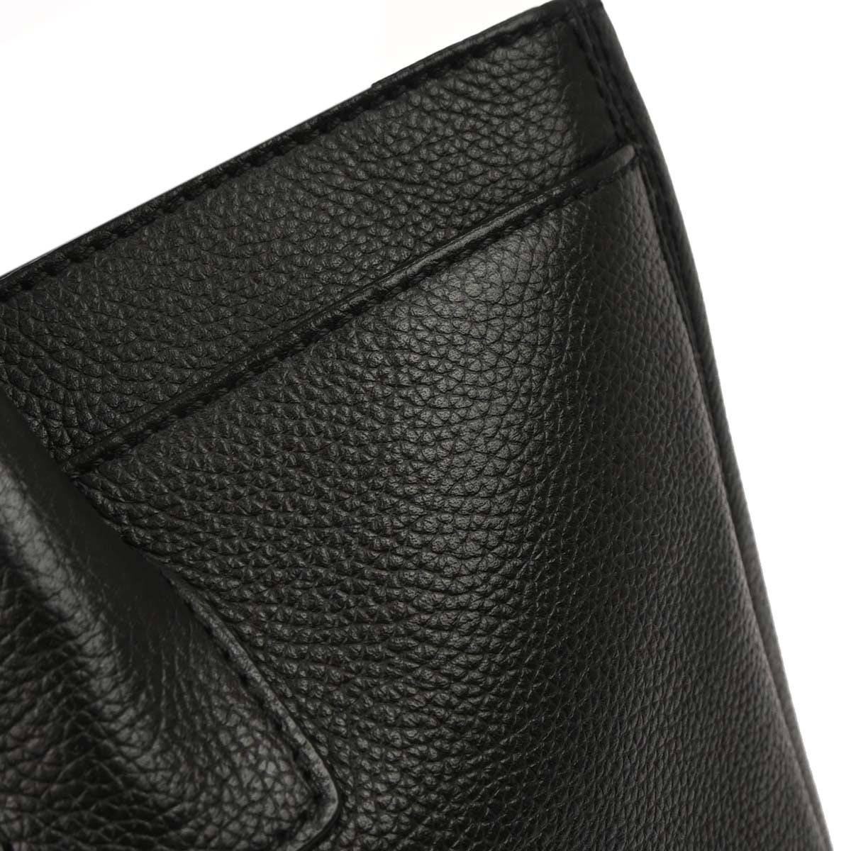 Chanel Black Calfskin Cerf Executive Tote 2way Shoulder Bag