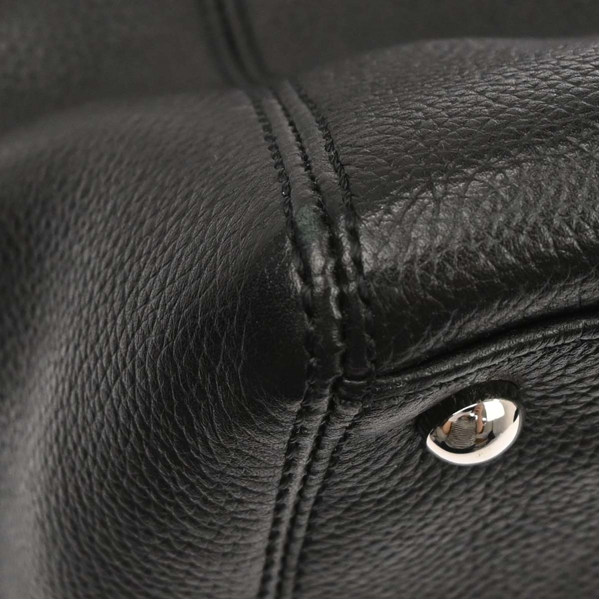 Chanel Black Calfskin Cerf Executive Tote 2way Shoulder Bag