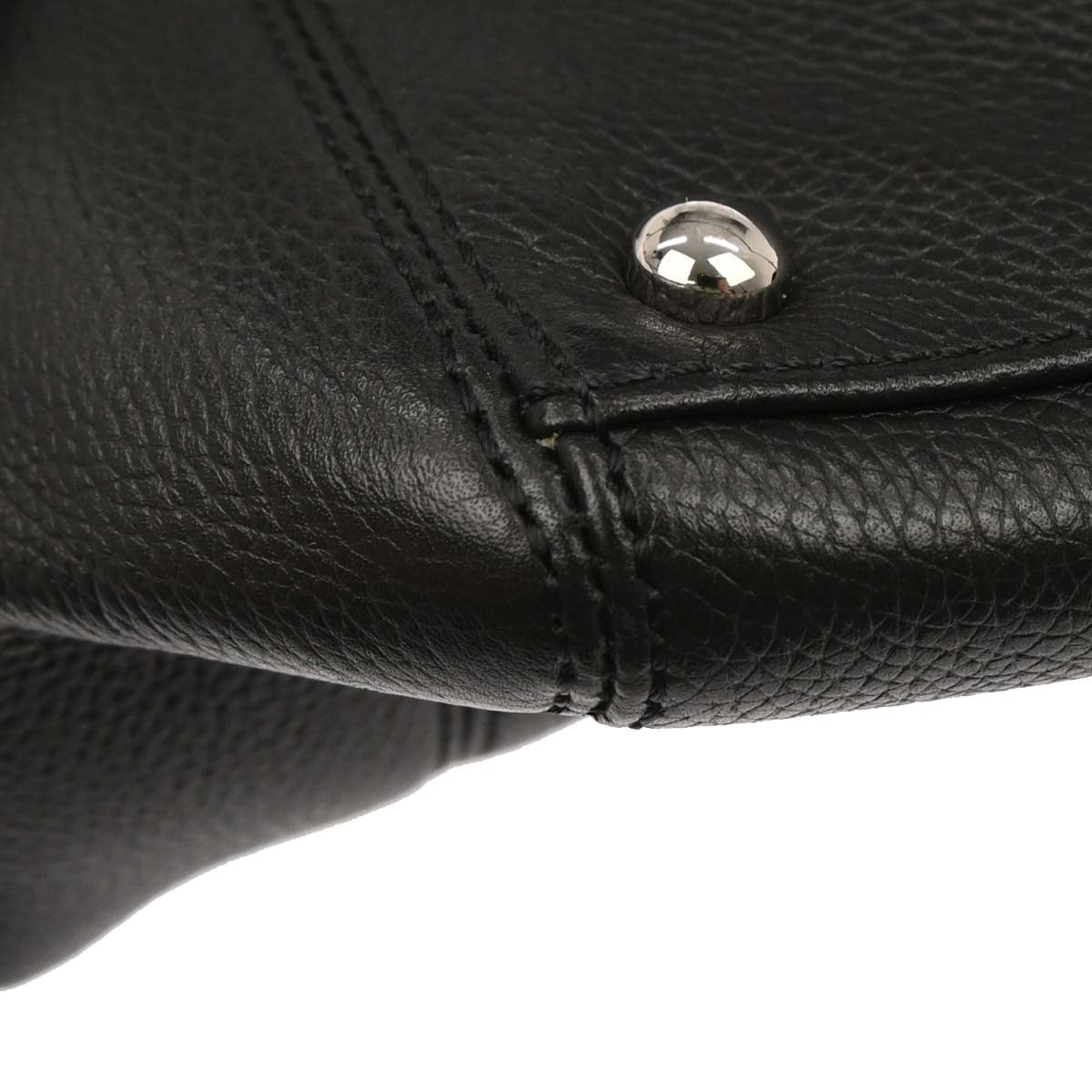 Chanel Black Calfskin Cerf Executive Tote 2way Shoulder Bag