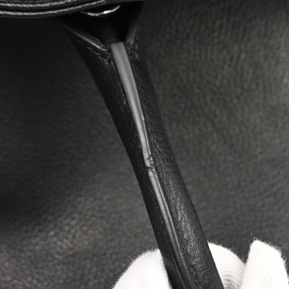 Chanel Black Calfskin Cerf Executive Tote 2way Shoulder Bag