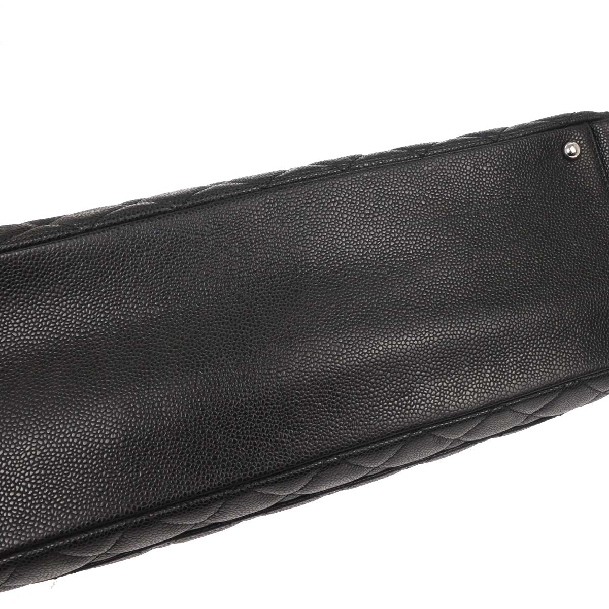 Chanel Black Caviar Skin Grand Shopping Tote GST XL Chain Handbag