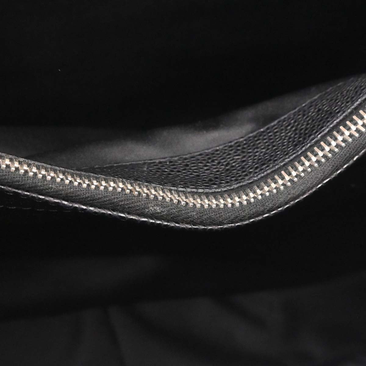 Chanel Black Caviar Skin Grand Shopping Tote GST XL Chain Handbag