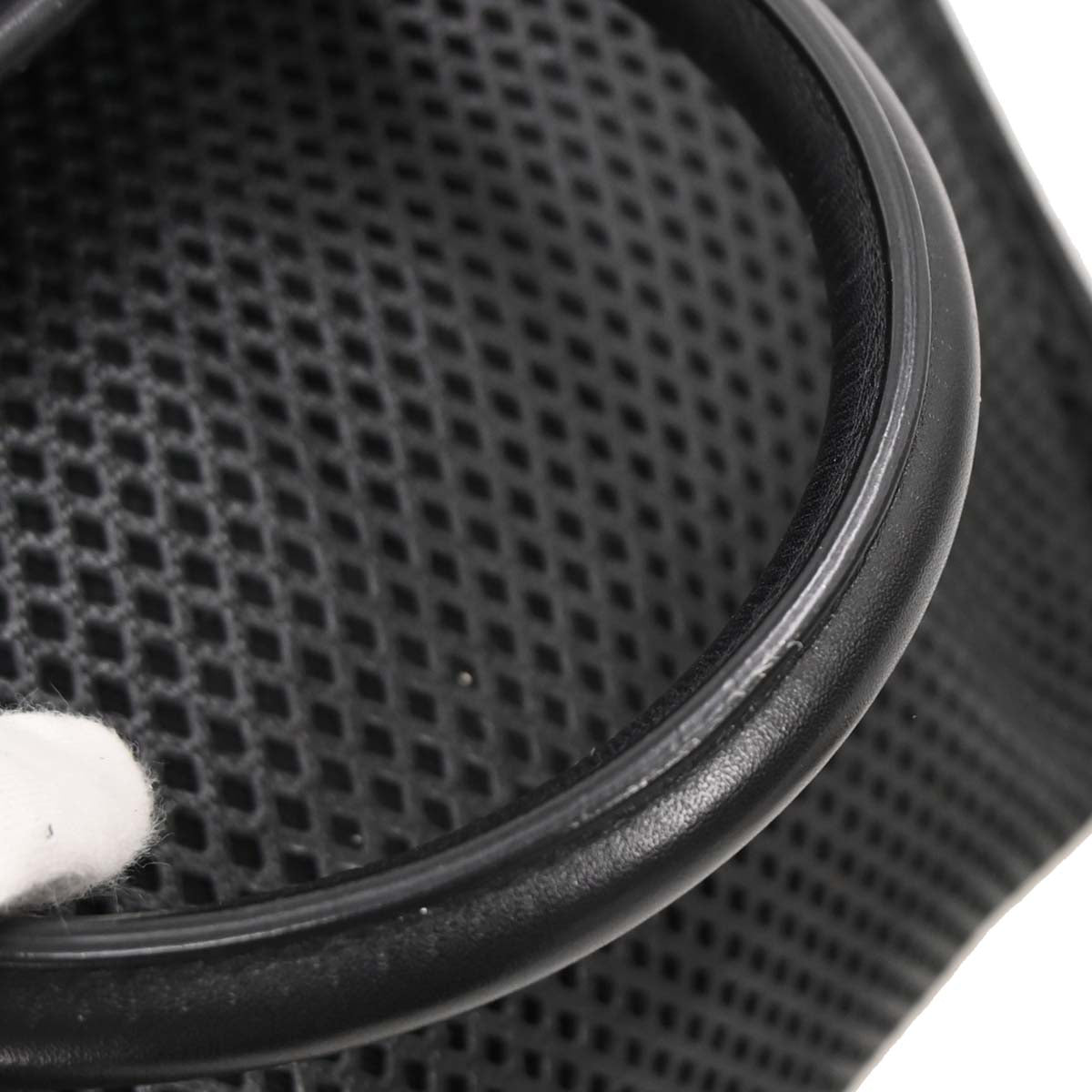 Chanel Black Perforated Calfskin Up In The Air Tote 2way Shoulder Chain Handbag