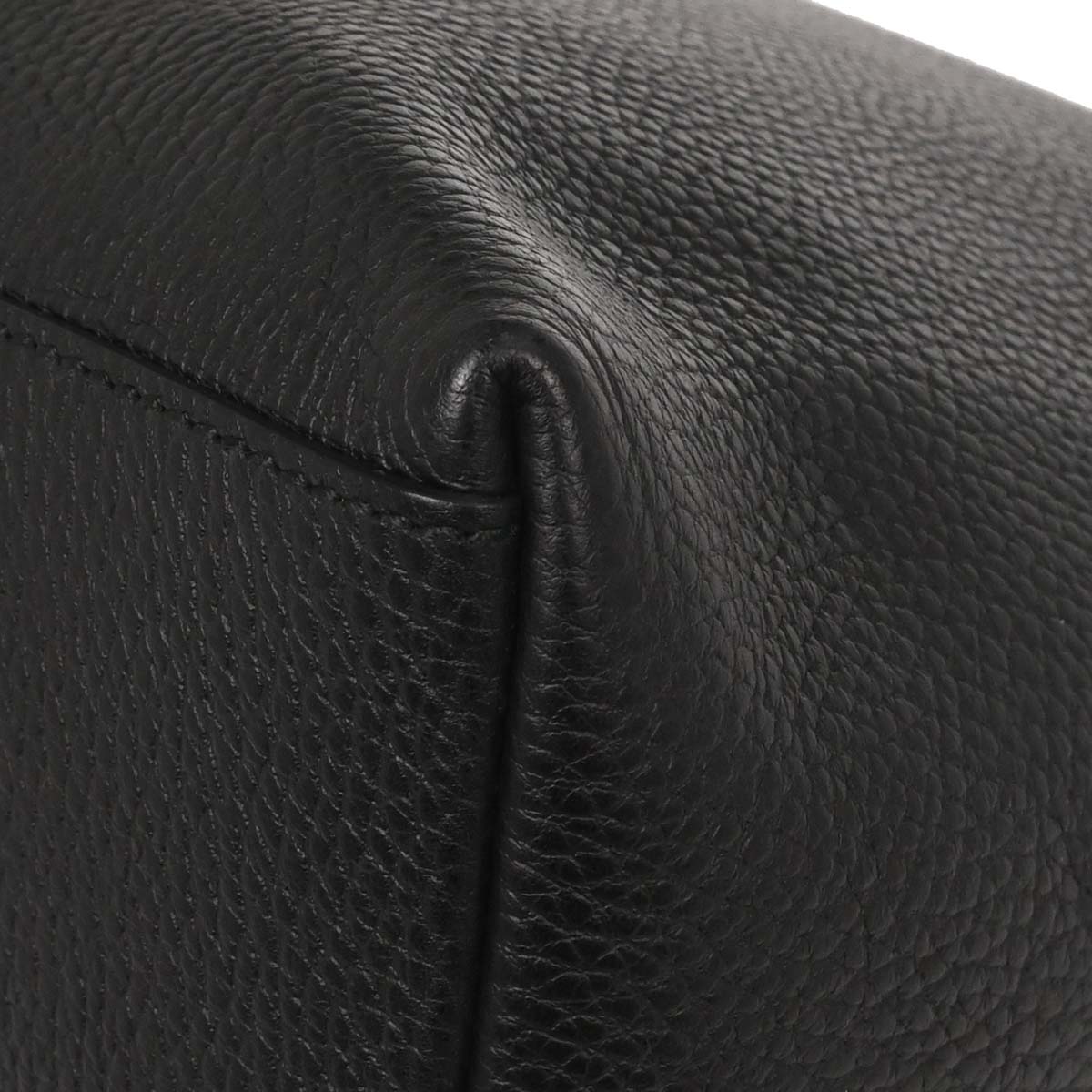 Gucci Black Leather Bamboo Tassel Tote 2way Shoulder Handbag