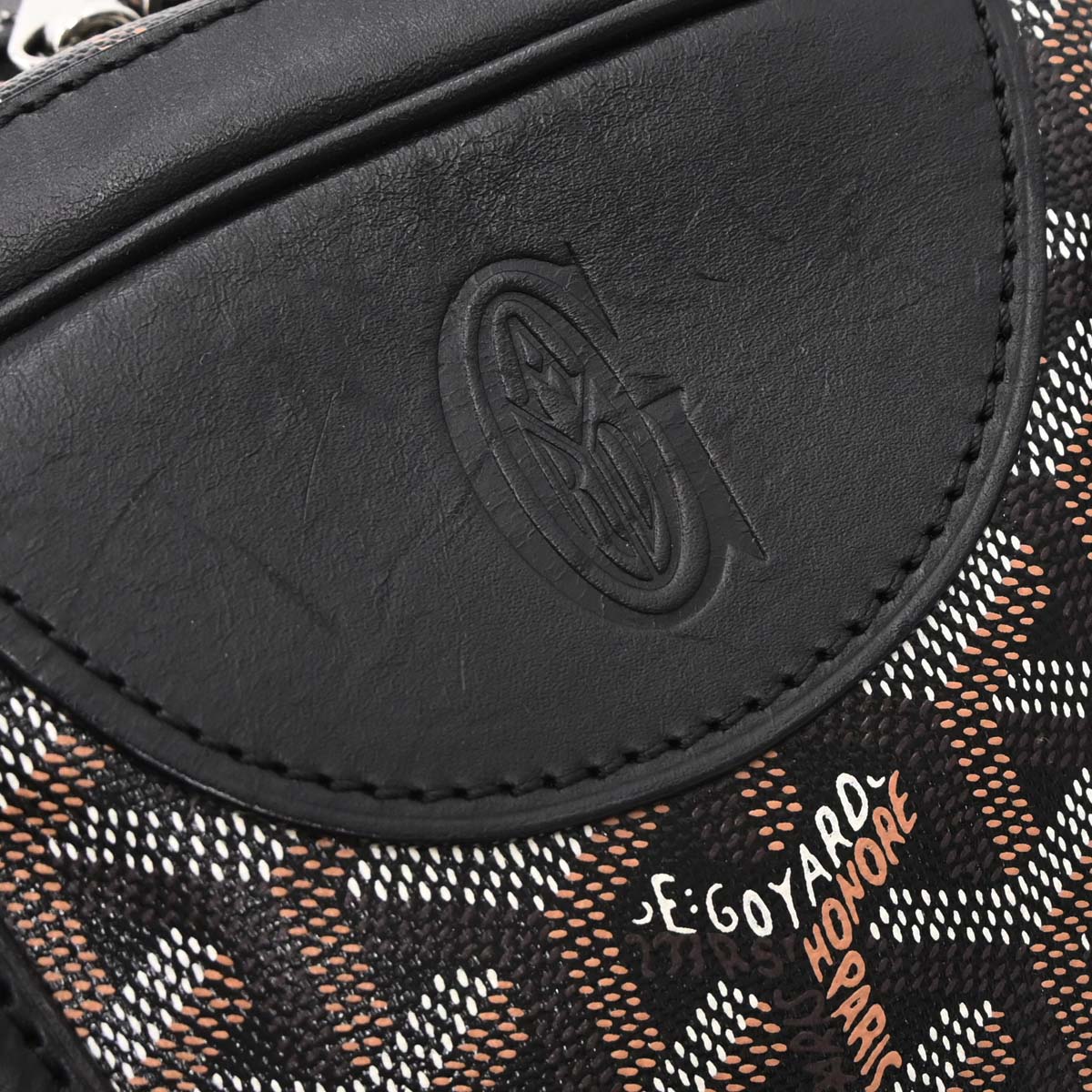 Goyard Black Saint Jeanne MM Bowling Bag