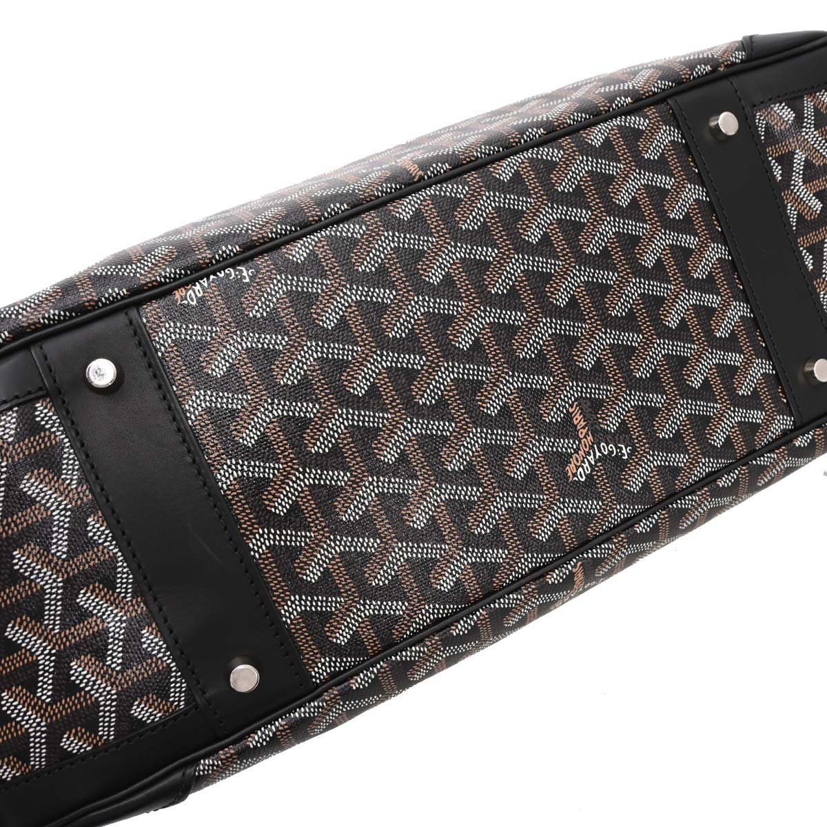 Goyard Black Saint Jeanne MM Bowling Bag