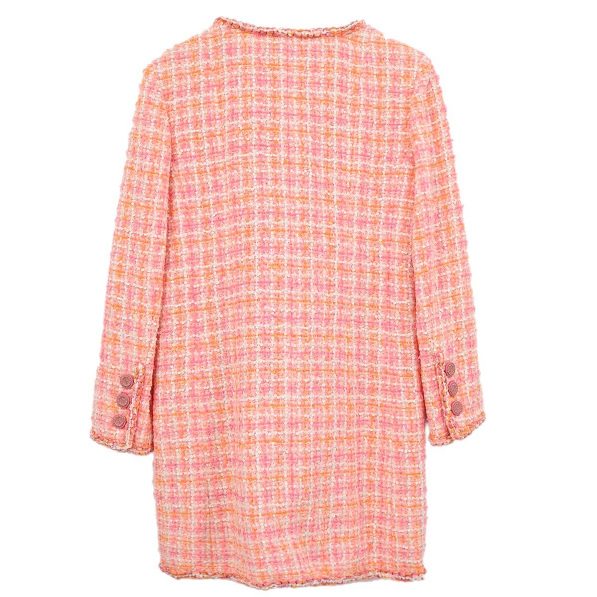 Chanel 2018-2019 Tweed Coat Pink #38
