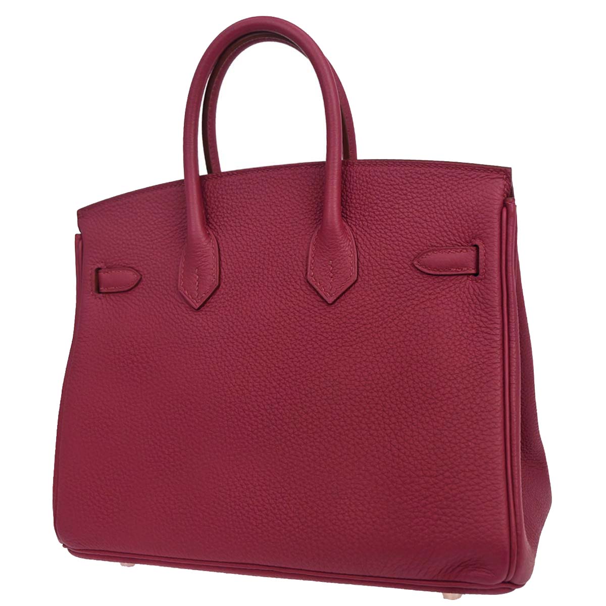 Hermes Ruby Togo Birkin 25 Handbag