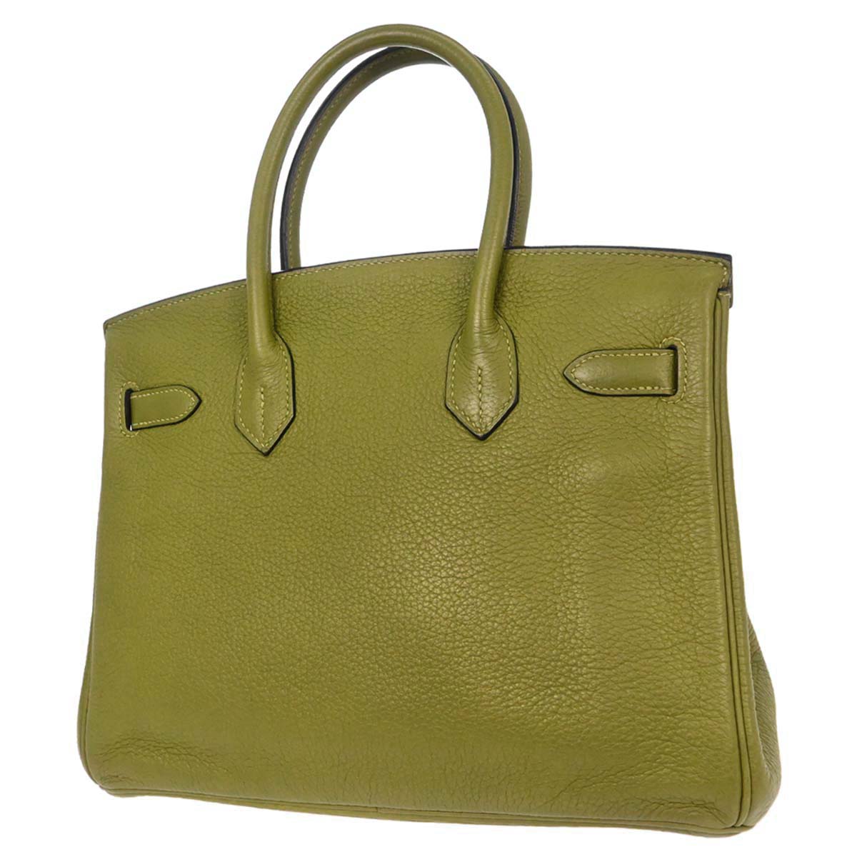 Hermes Anis Green Togo Birkin 30 Handbag