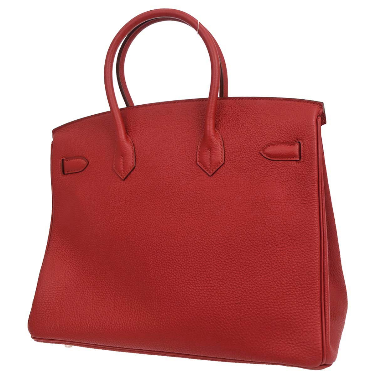 Hermes Rouge Casaque Togo Birkin 35 Handbag
