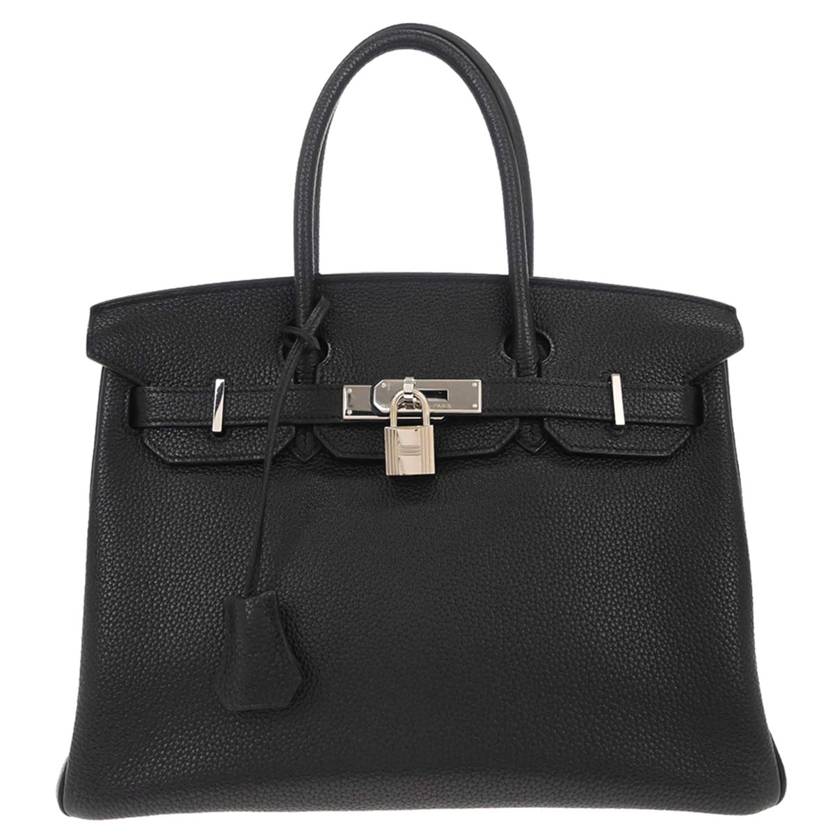 Hermes Black Togo Birkin 30 Handbag