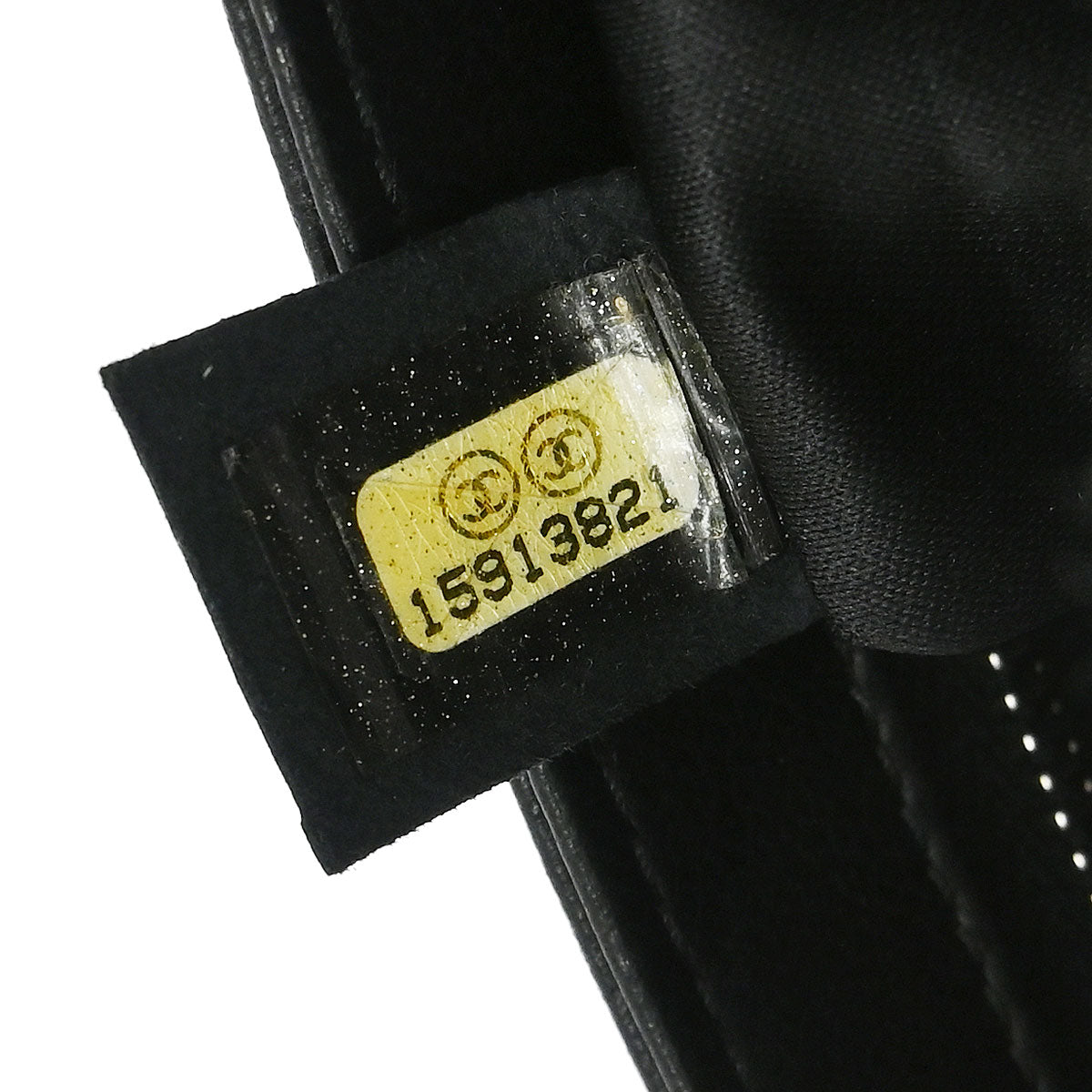 Chanel Black Lambskin Clams Pocket Accordion Flap Shoulder Bag
