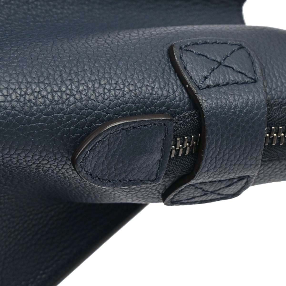 Celine Navy Mini Luggage Tote Bag