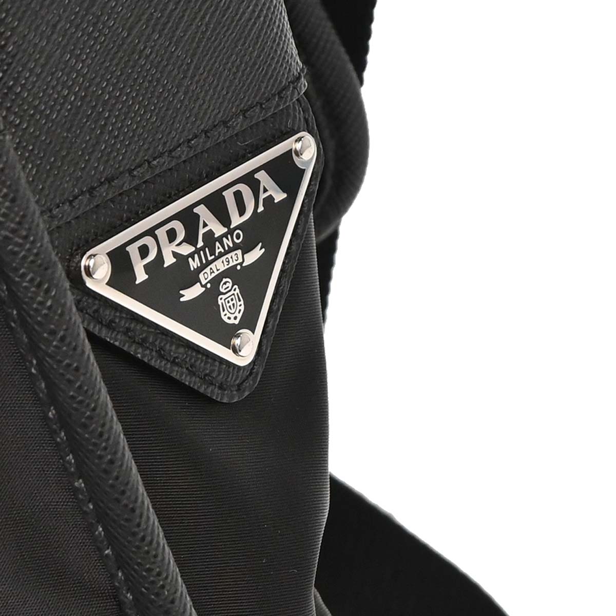 Prada * Black Nylon Shoulder Bag