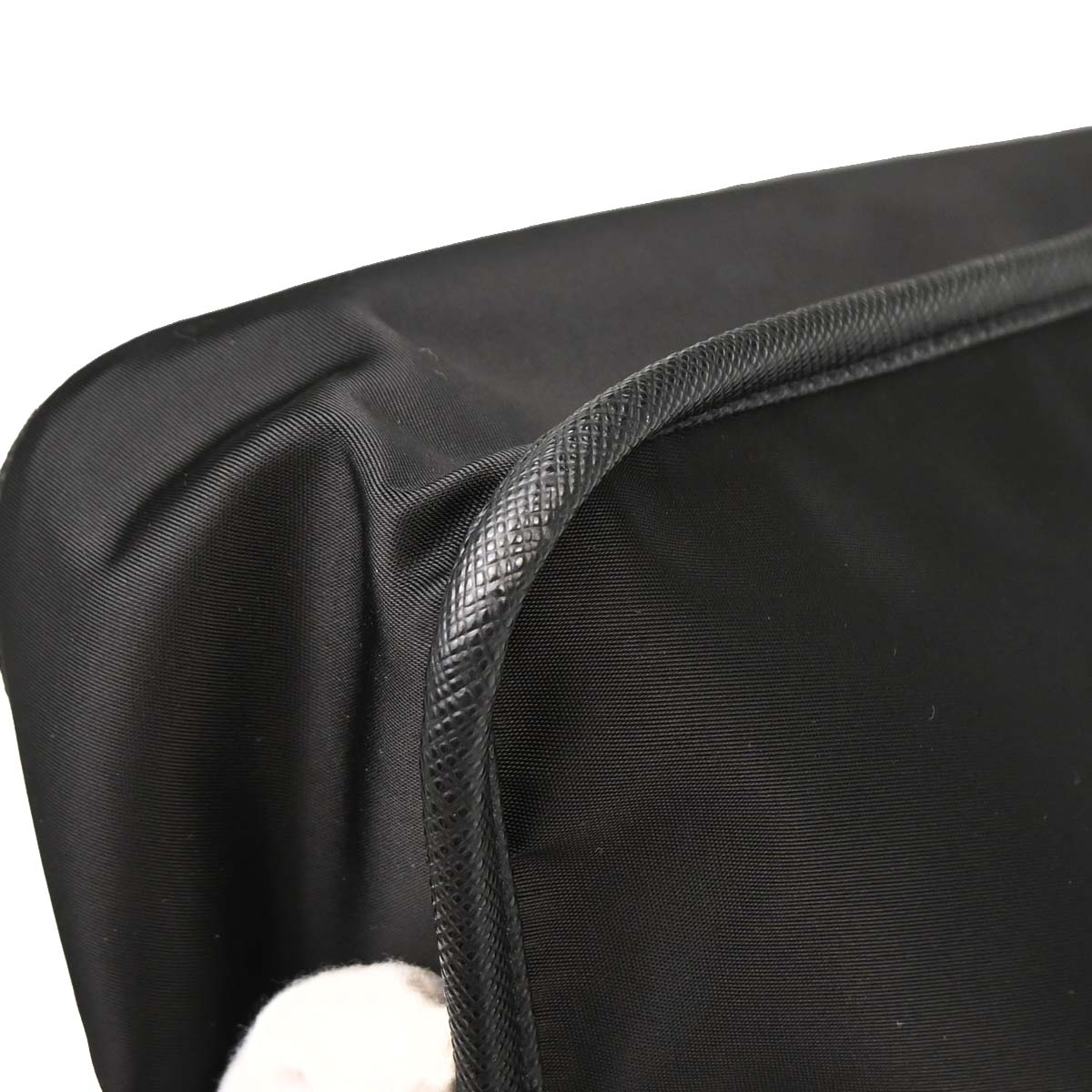 Prada * Black Nylon Shoulder Bag