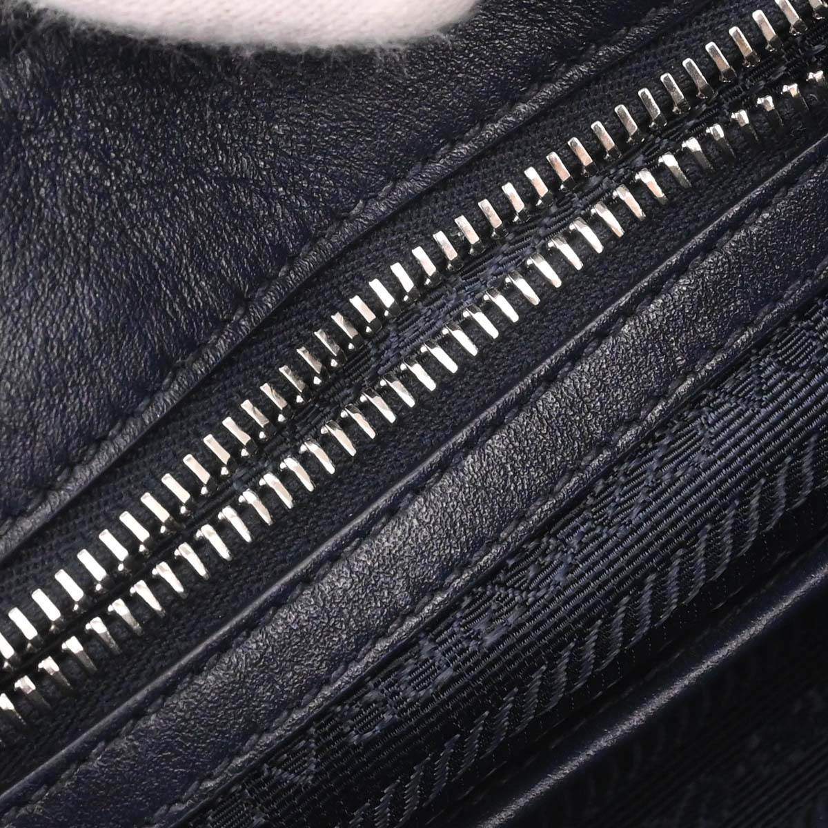Prada Navy Nylon Handbag