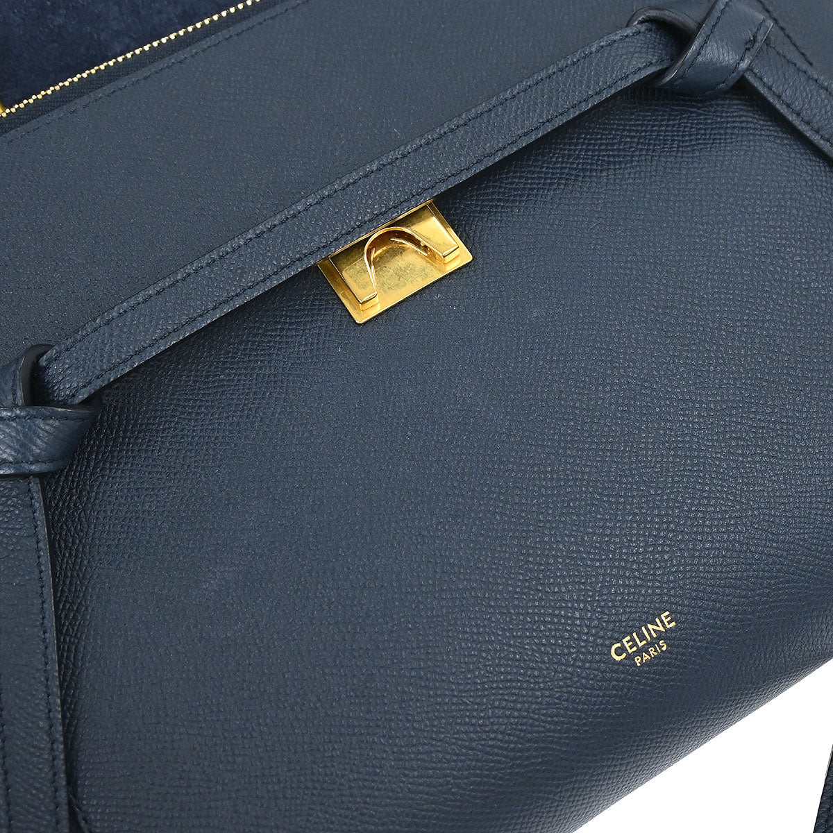 Celine Navy Belt Bag Micro 2way Shoulder Handbag