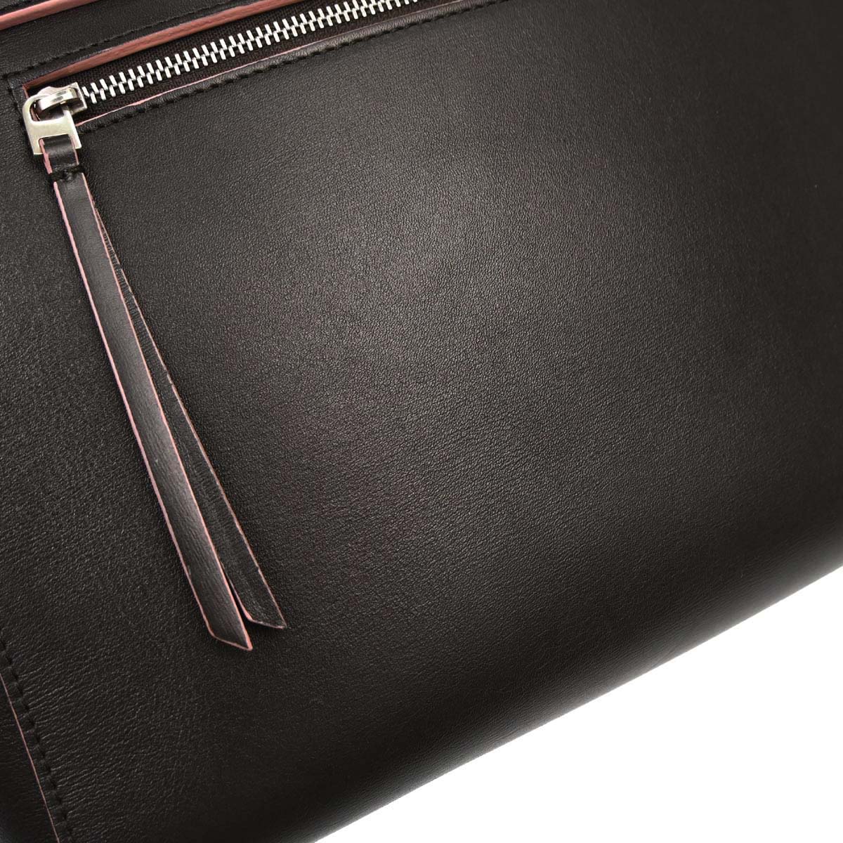 Celine Dark Gray Belt Bag 2way Shoulder Handbag