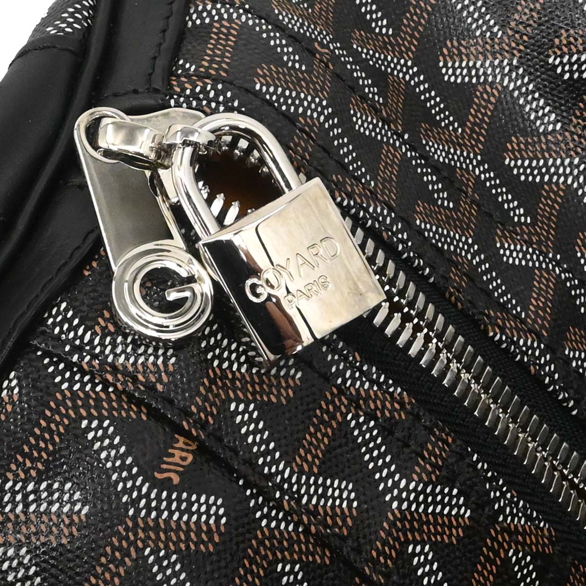 Goyard Black Croisiere 65 Duffle Bag
