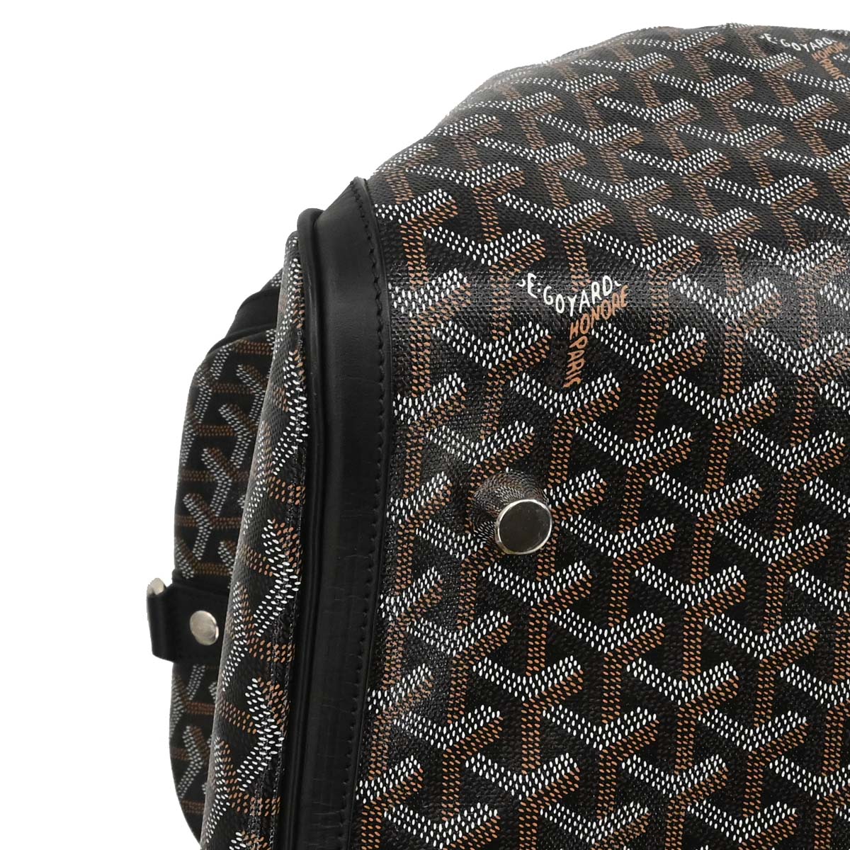 Goyard Black Croisiere 65 Duffle Bag