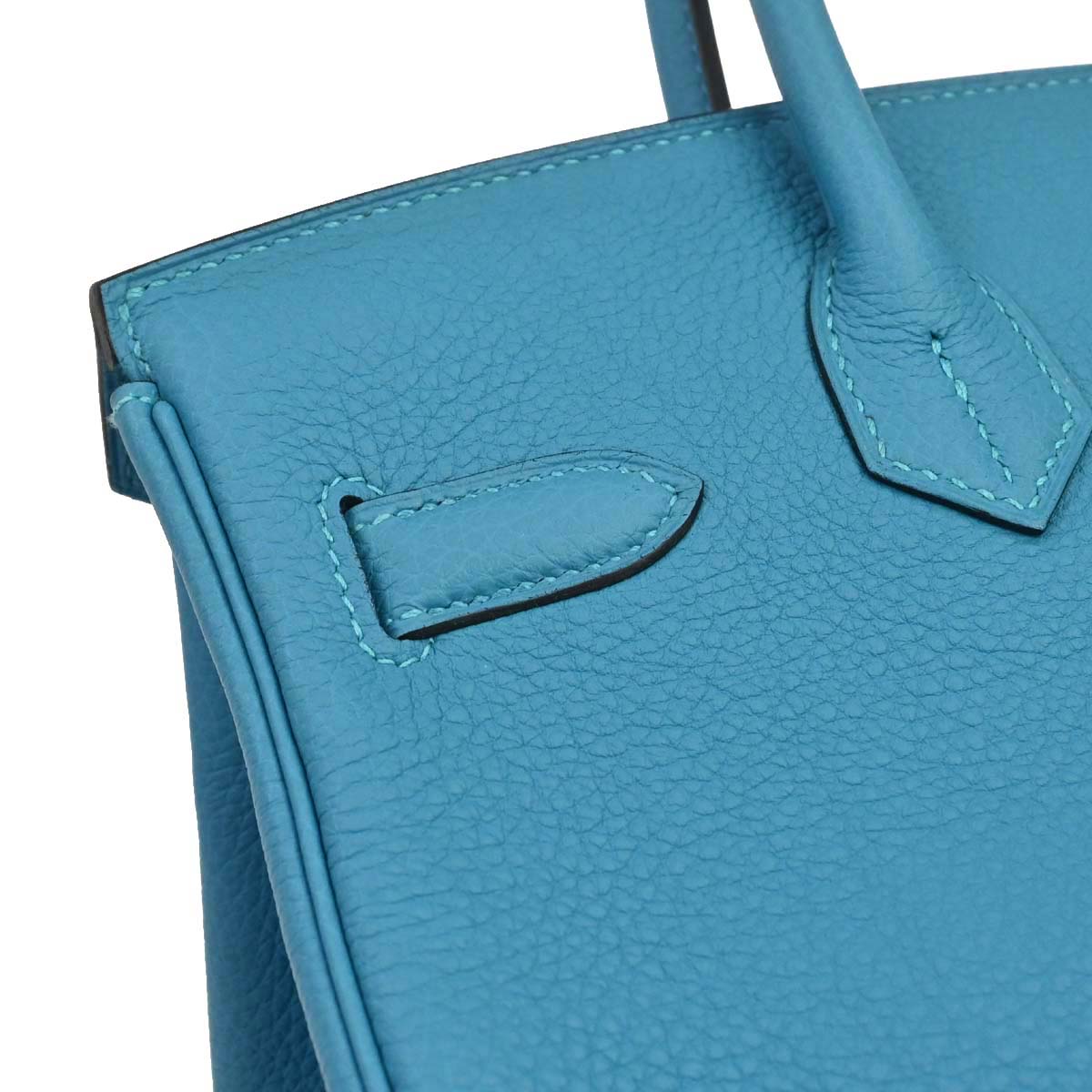 Hermes 2014 Blue Izmir Togo Birkin 30 Handbag