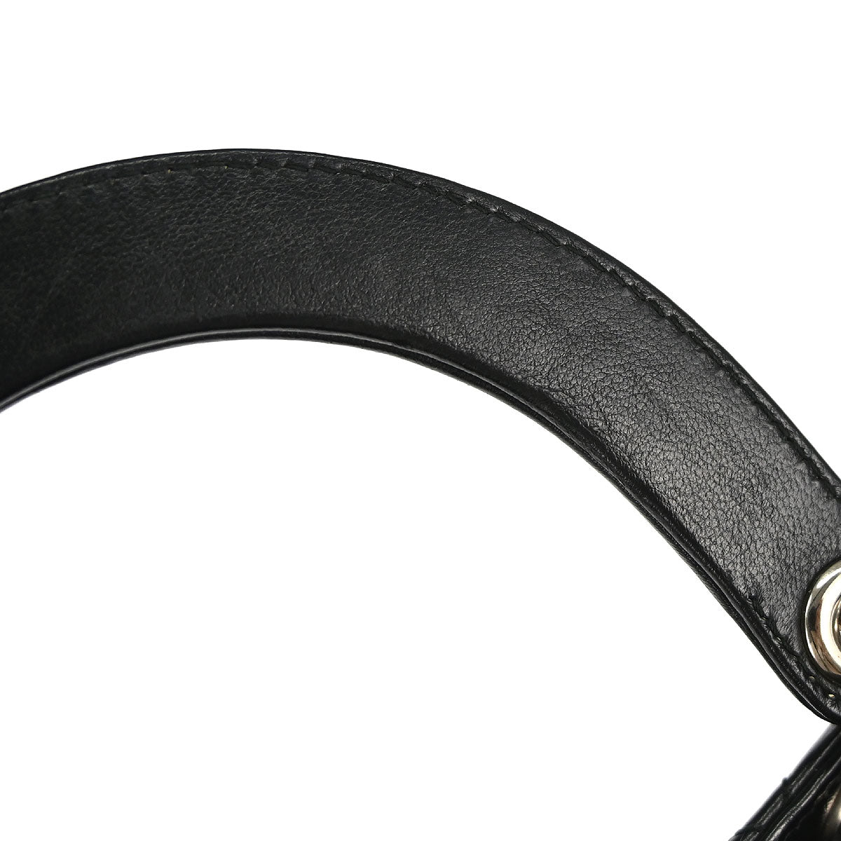 Christian Dior Black Lambskin Large Lady Dior Cannage 2way Shoulder Handbag