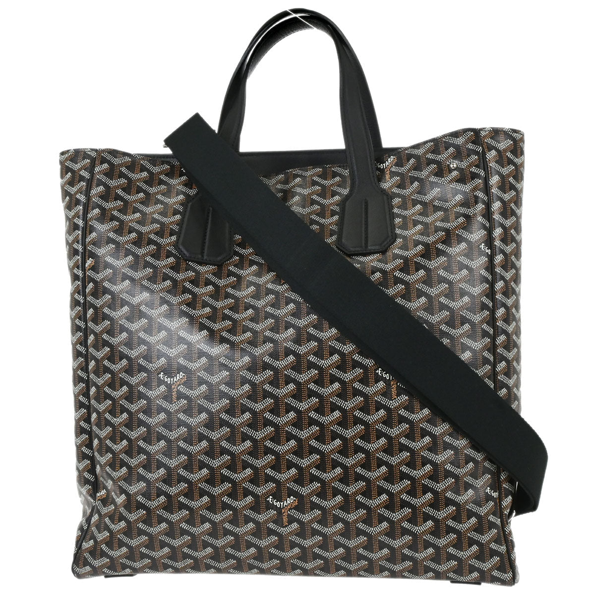 Goyard Black Sac Voltaire 2way Shoulder Tote Handbag