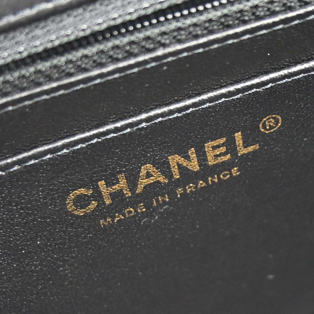 Chanel 2015-2016 Black Lambskin Mini Classic Square Flap Shoulder Bag 17