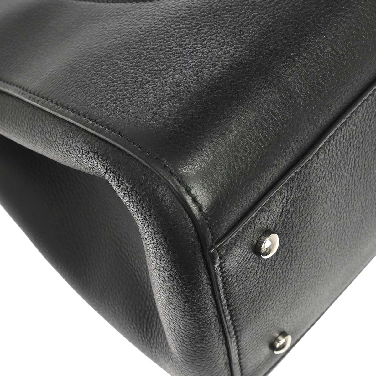 Chanel 2017 Black Calfskin Neo Executive Cerf 2way Shoulder Tote Bag