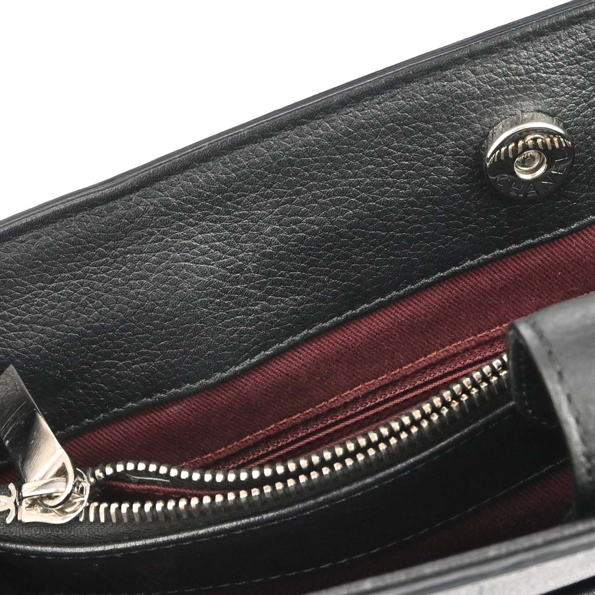 Chanel 2017 Black Calfskin Neo Executive Cerf 2way Shoulder Tote Bag