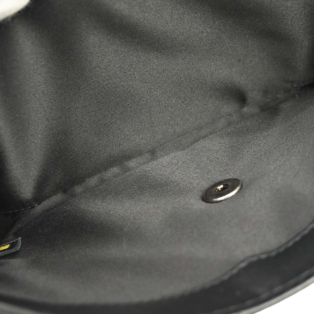 Chanel 2013-2014 Black Lambskin Flap Shoulder Bag