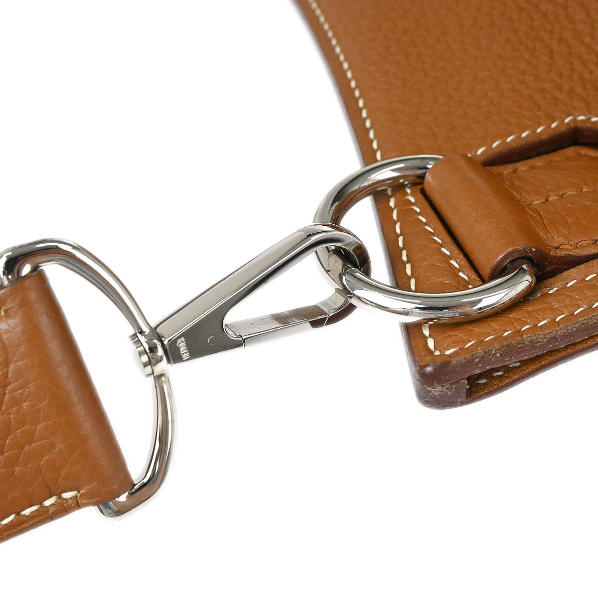Hermes Gold Taurillon Clemence Jypsiere 31 Bag