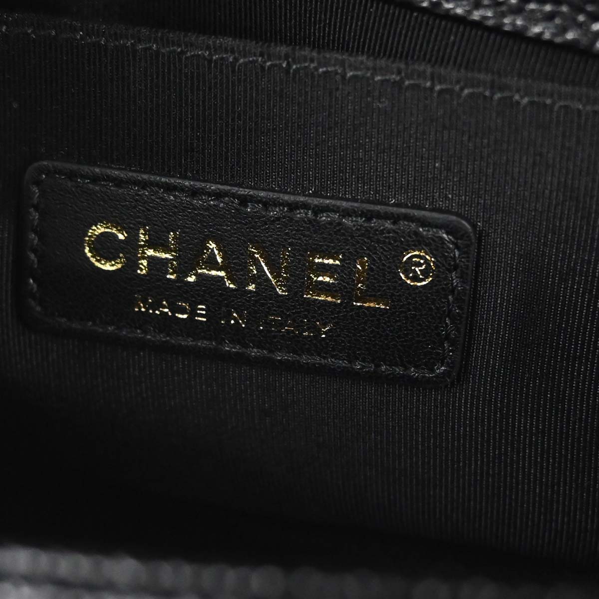 Boy Chanel 2017-2018 Black Caviar Skin Small Chain Shoulder Bag