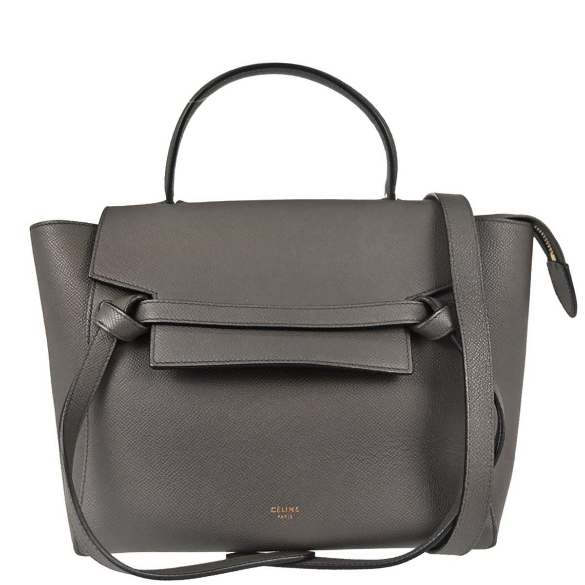 Celine Gray Belt Bag Micro 2way Handbag