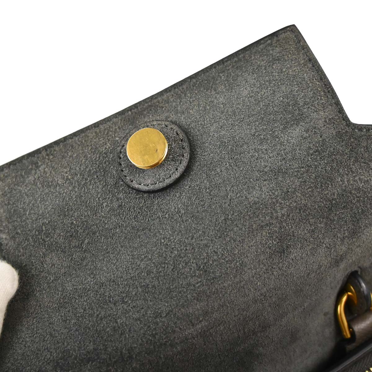 Celine Gray Belt Bag Micro 2way Handbag