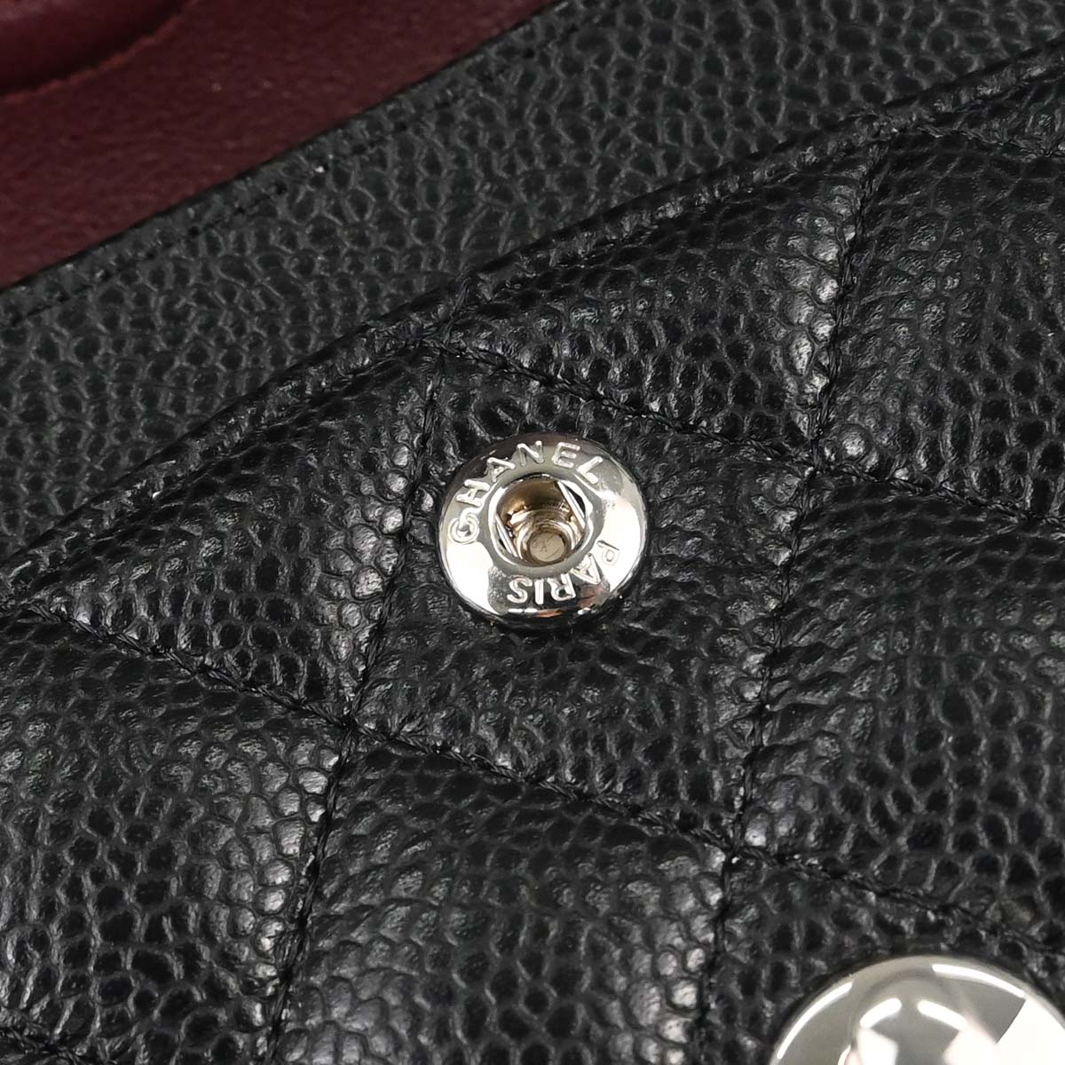 Chanel Black Caviar Skin Small Classic Double Flap Shoulder Bag