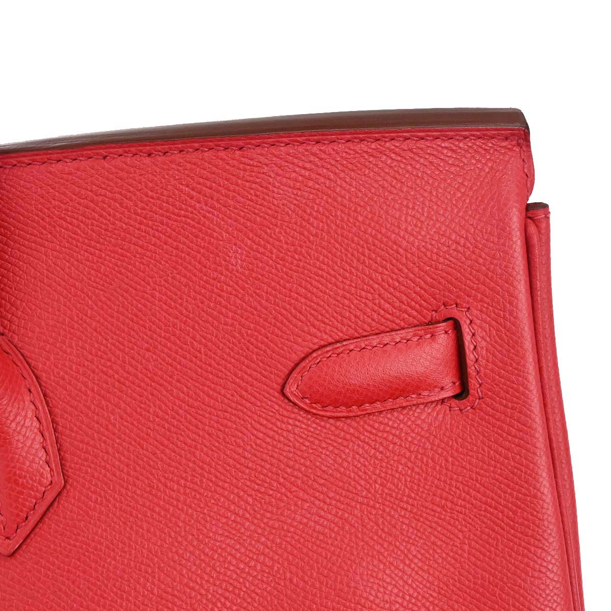 Hermes Rouge Casaque Epsom Birkin 40 Handbag