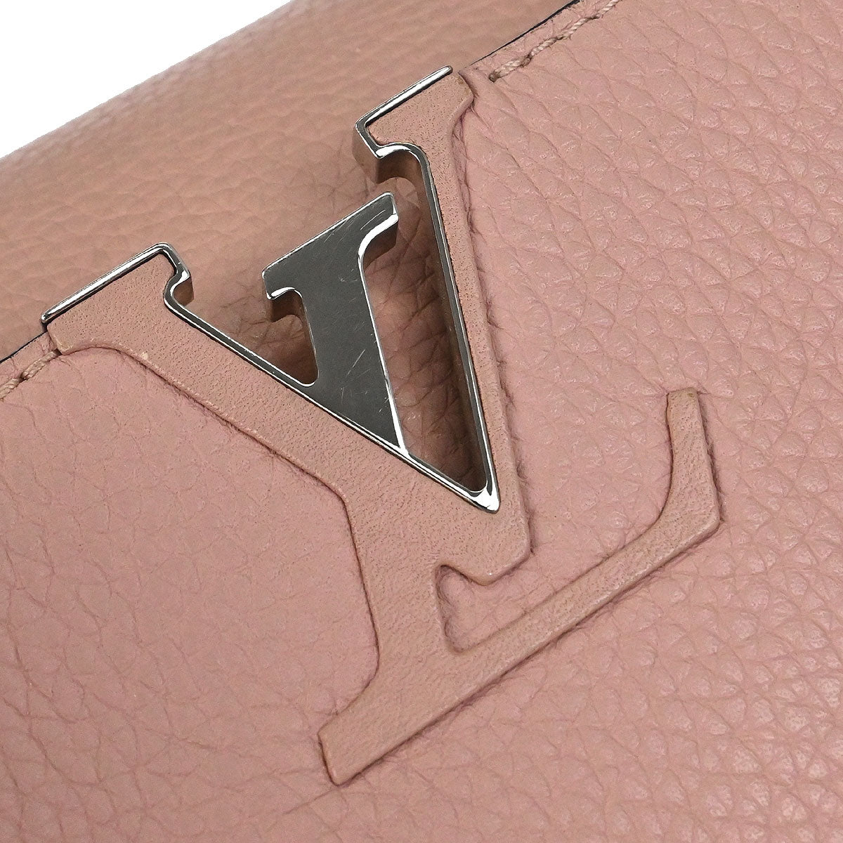 Louis Vuitton * Pink Python Capucines MM Handbag N92801