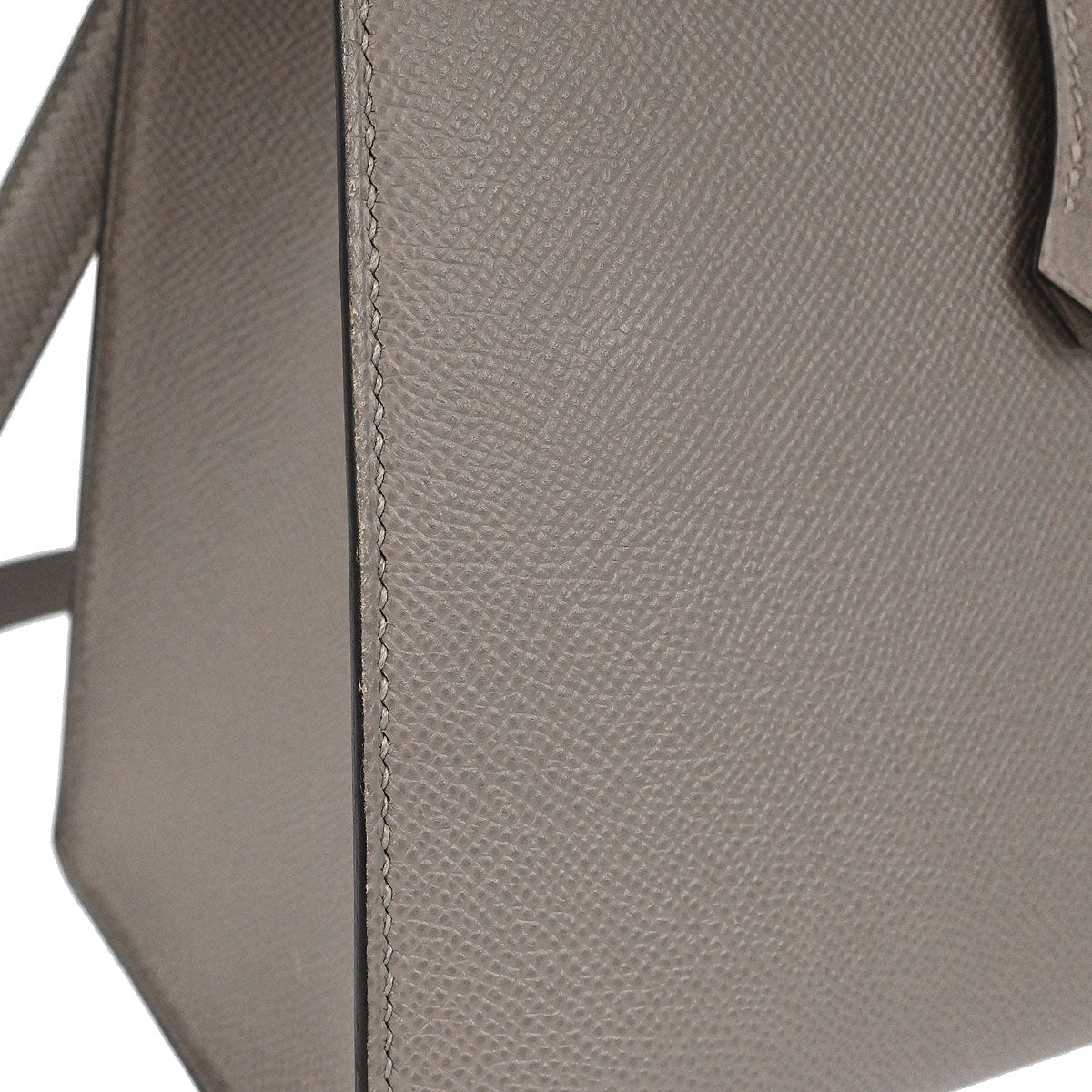 Hermes Gris Asphalte Epsom Kelly 32 Sellier 2way Shoulder Handbag