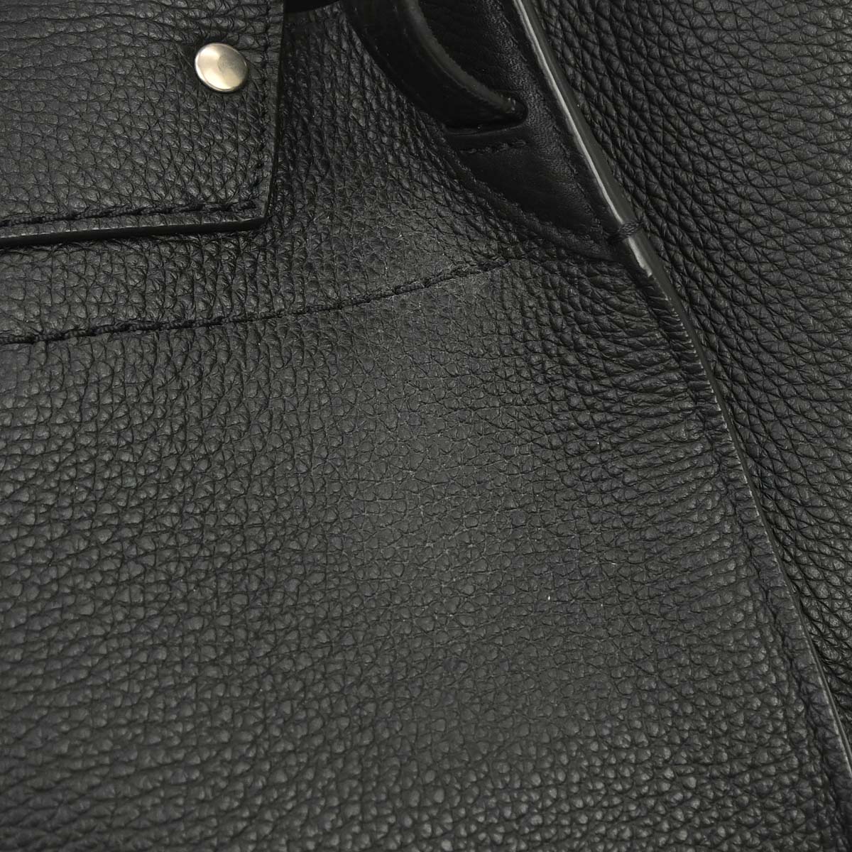 Celine Black Leather Small Big Bag 2way Shoulder Handbag